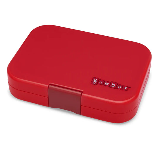 Boîte à bento étanche pour enfants – Yumbox Original Wow Red -autos de course