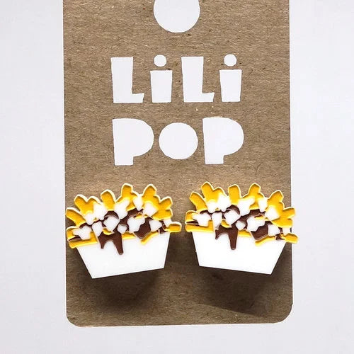 Boucles d'oreilles - Poutine