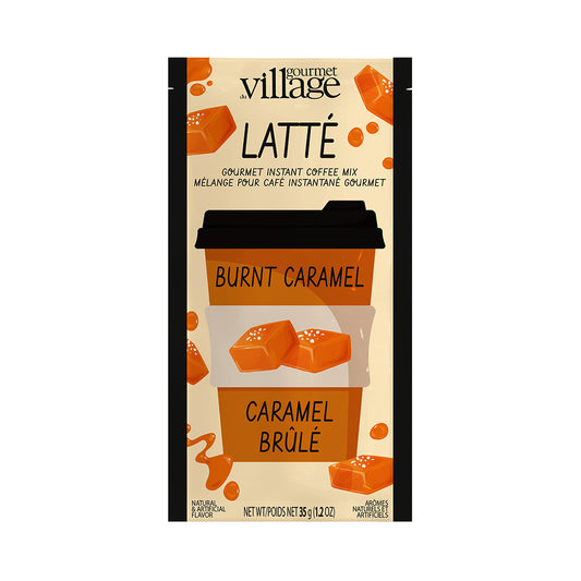 Café instantané au caramel brûlé