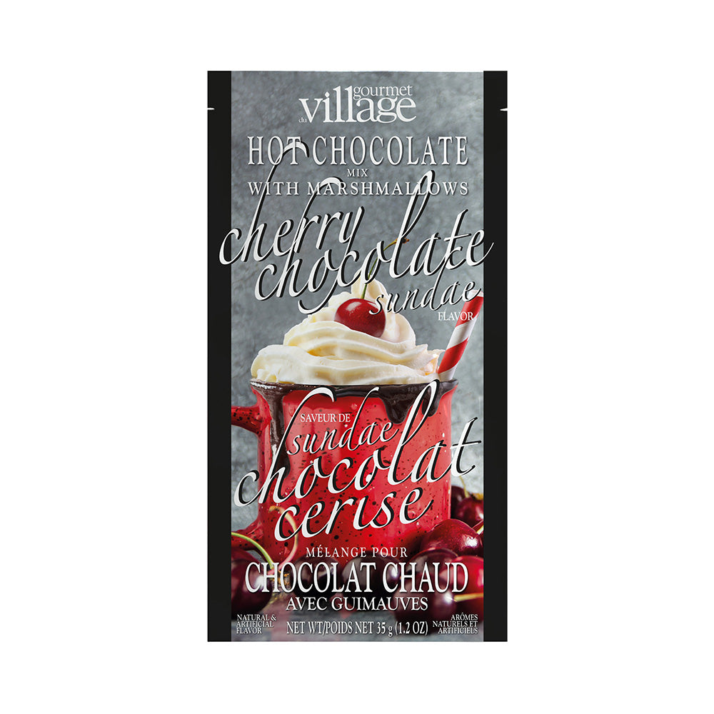 Sundae chocolat cerise