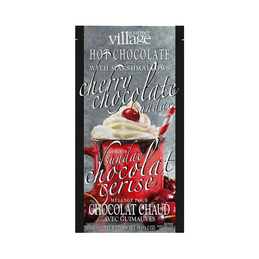Sundae chocolat cerise