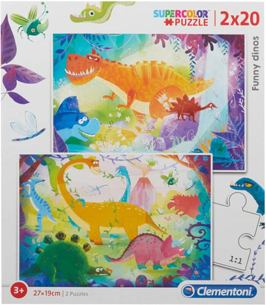 Dinosaures 2 X 20 mcx