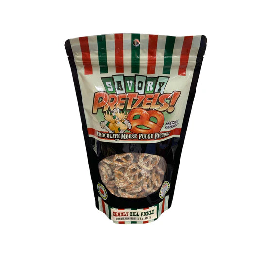 Bretzels salés au cornichon à l'aneth (200 g)