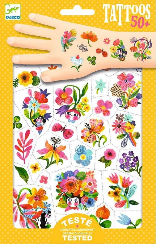 Djeco – Tatouages temporaires – Aqua Flor