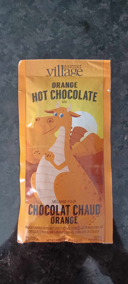 Chocolat chaud orange