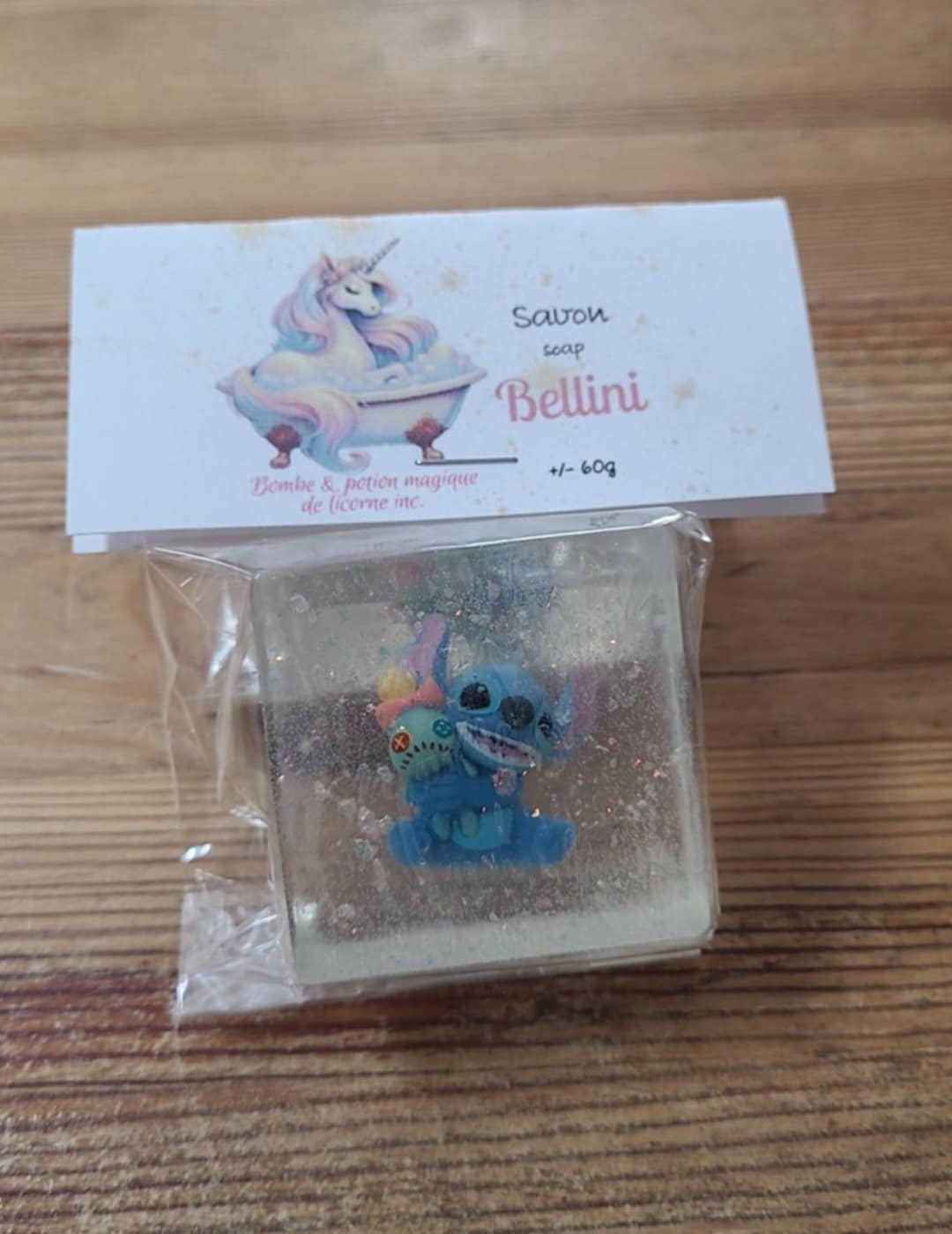Savon animal fantastique bleu