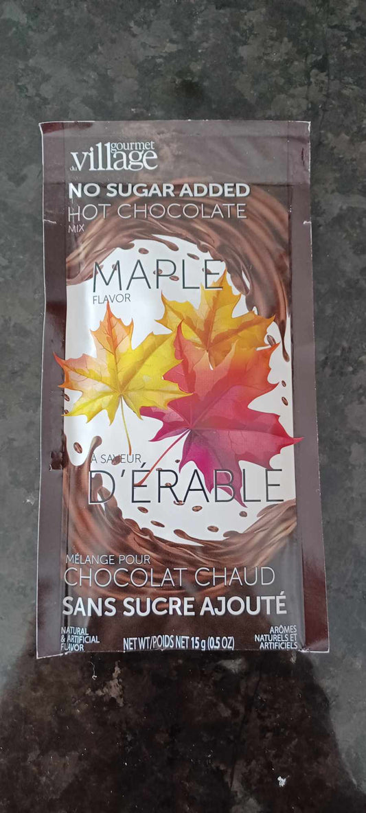 Chocolat chaud à l'érable sans sucre
