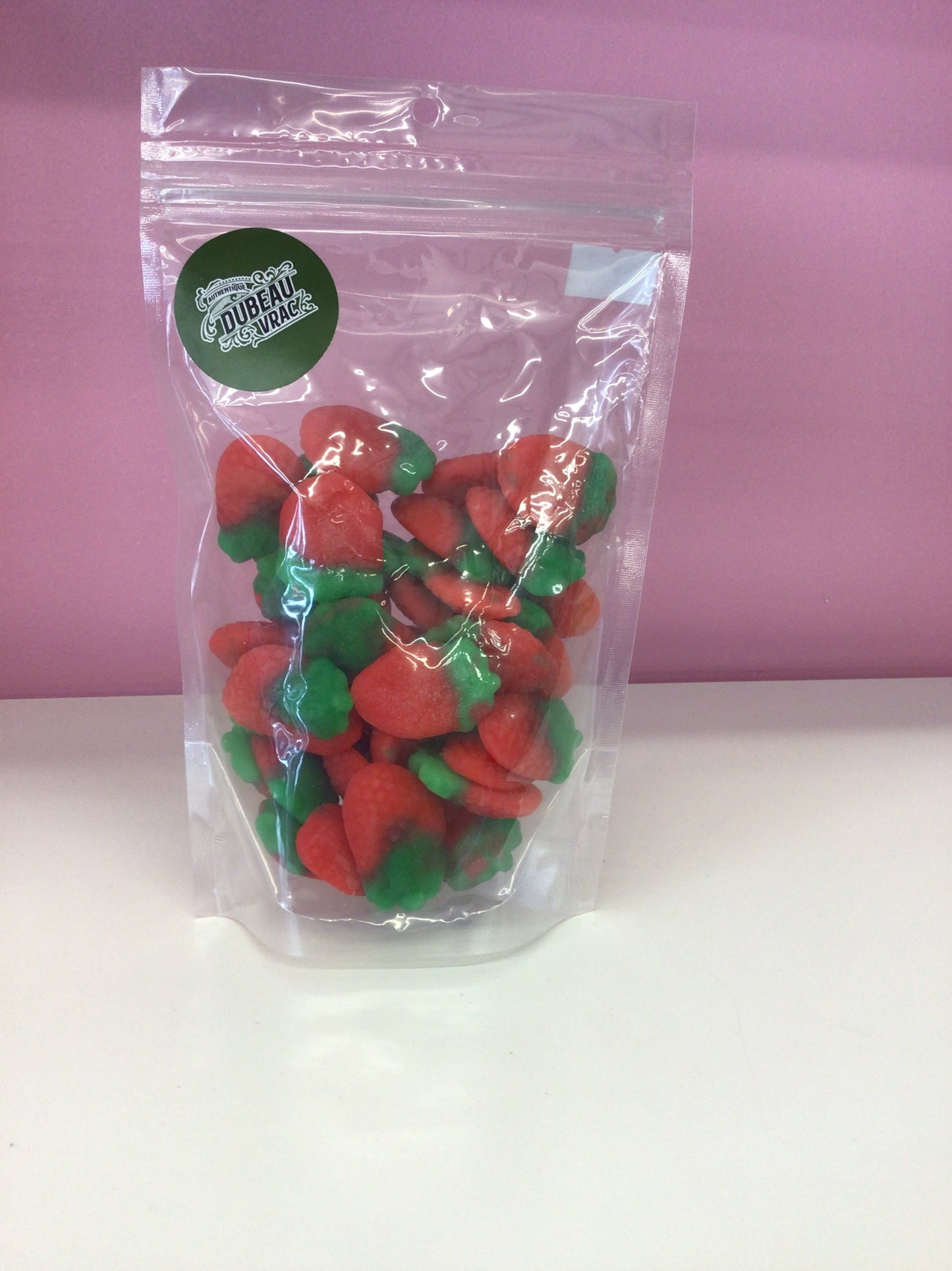 Fraises en gelée