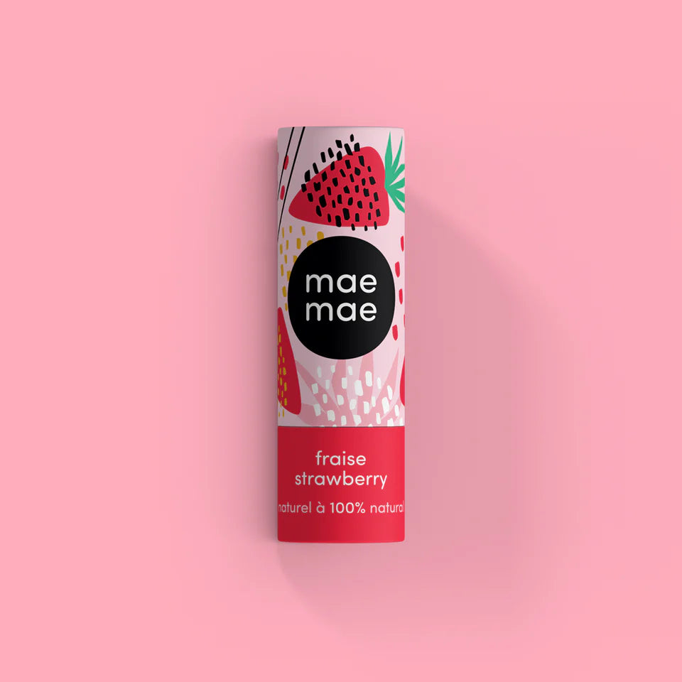 Baume à lèvres naturel Fraise