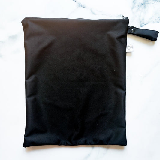 Grand sac imperméable noir