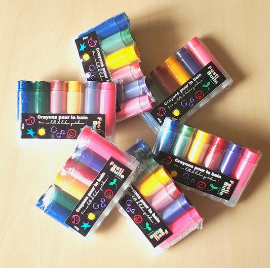 Crayons de savon pour le bain