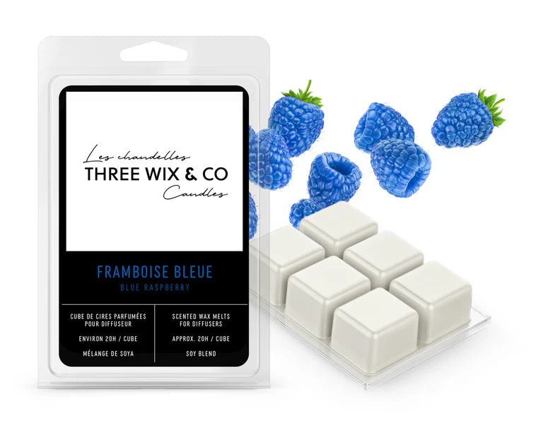 CUBES FRAMBOISE BLEUE