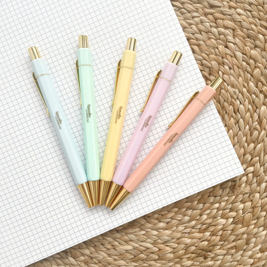 Ensemble de 5 crayons pastels