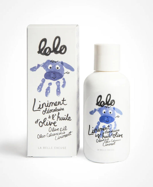 Liniment oléocalcaire à l'huile d'olive