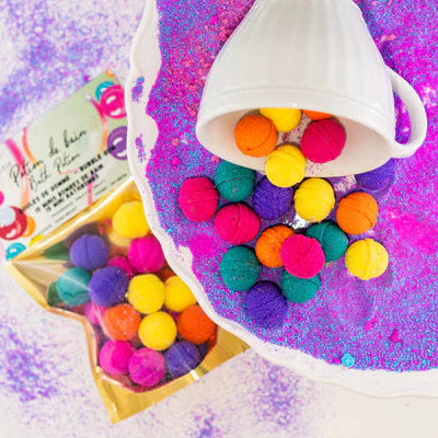 Potion de bain - Boules de gommes