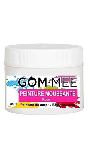 Nettoyant Peinture Moussante Rose Corps 60g | GOMMEE