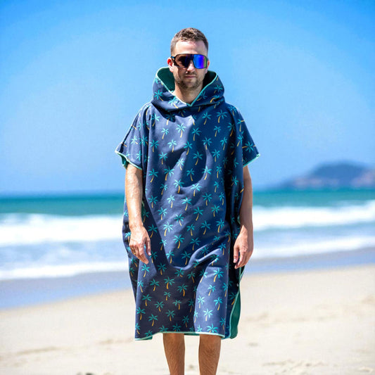 Poncho adulte – Sous les palmiers