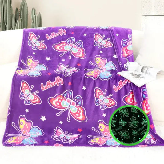 Couverture papillons 60x50po