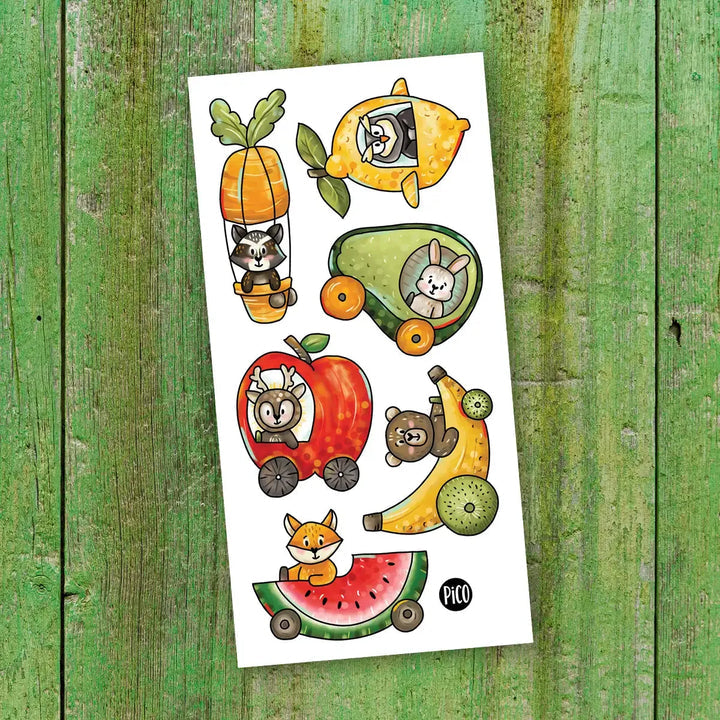 Tatouages-Les véhicules fruités