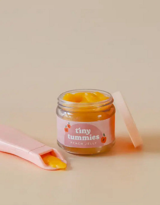 ENSEMBLE DE PURÉE TINY TUMMIES POUR POUPÉE - PÊCHE