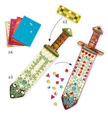 Sabres Mosaiques Do it yourself - Djeco