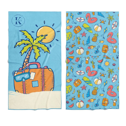 Serviette en microfibre Destination soleil
