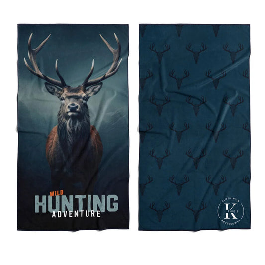 Serviette en microfibre – Aventure de chasse