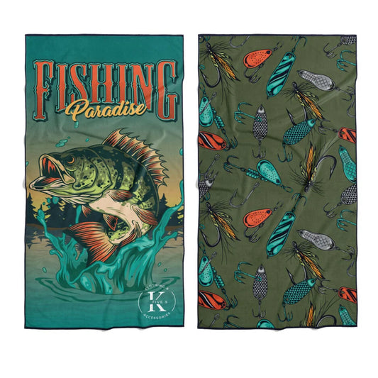 Serviette en microfibre – Paradis de la pêche