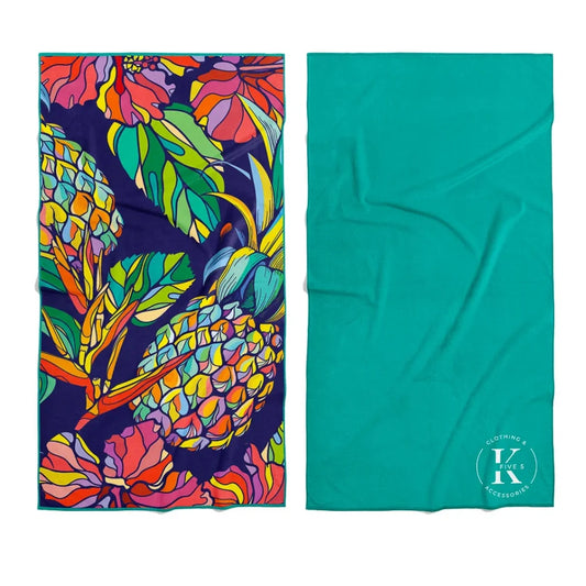 Serviette en microfibre Un été coloré