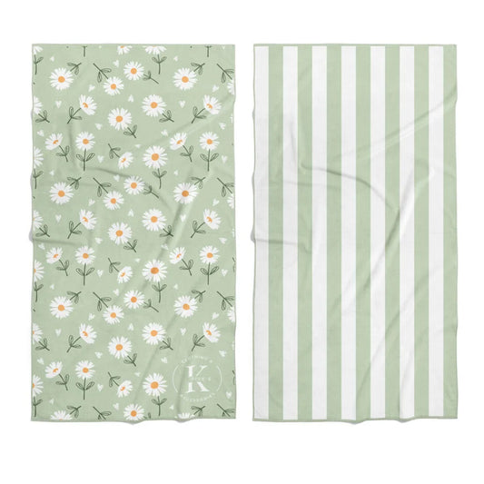 Serviette en microfibre Délicate marguerite