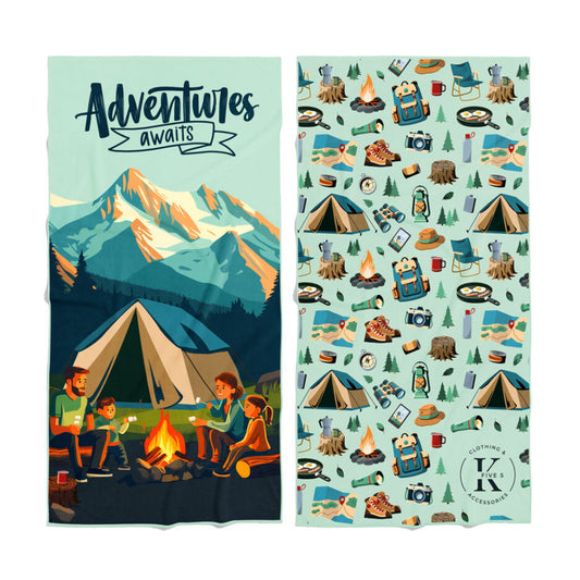 Serviette en microfibre – L’aventure t’attends