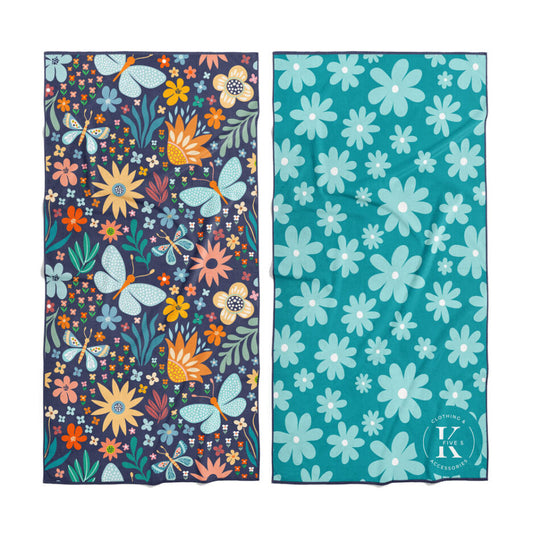 Serviette en microfibre – Papillon