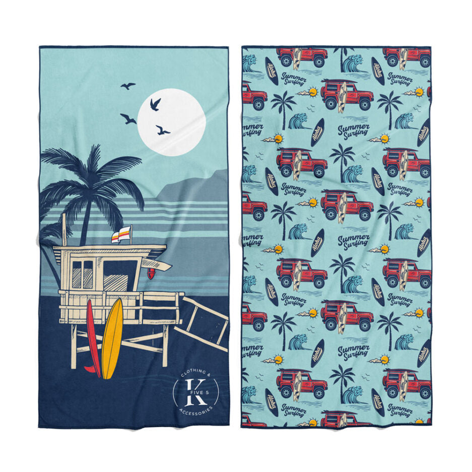 Serviette en microfibre – Planche et soleil