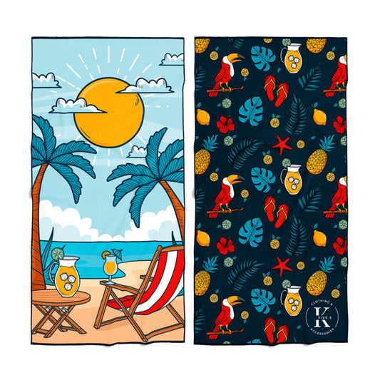 Serviette en microfibre Repos exotique