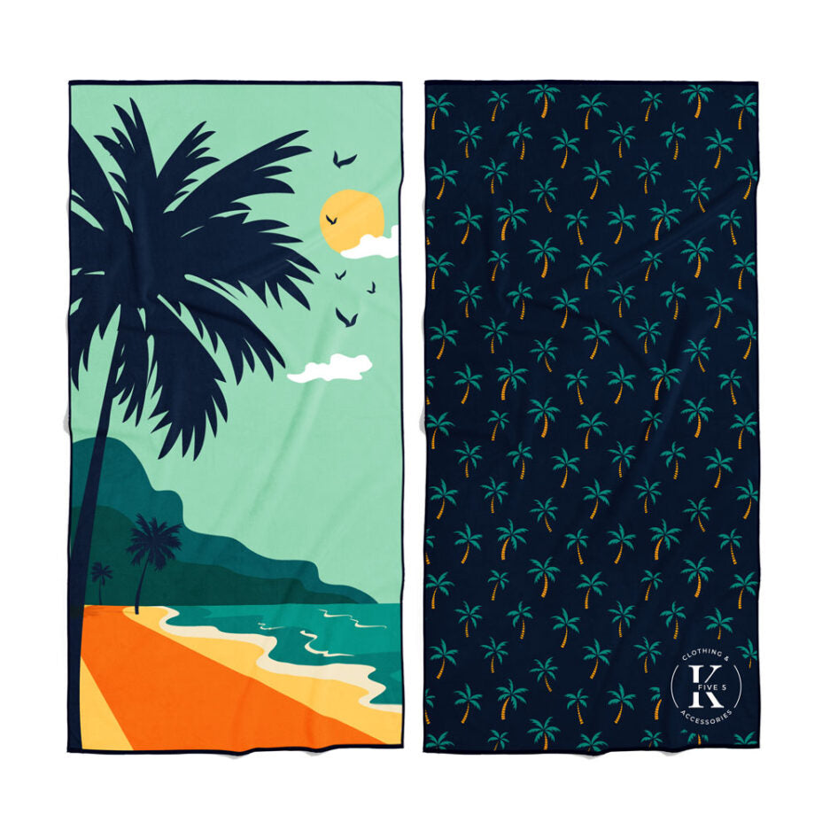 Serviette en microfibre – Sous les palmiers