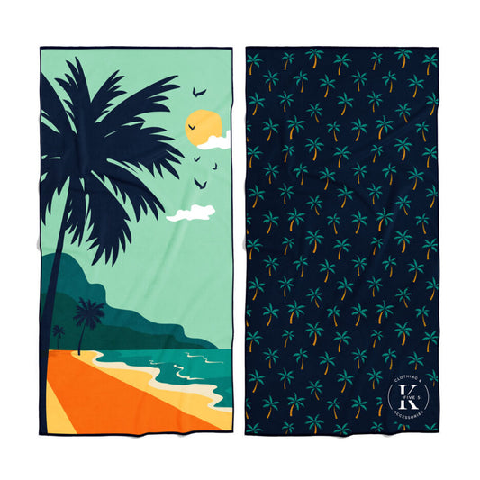 Serviette en microfibre – Sous les palmiers