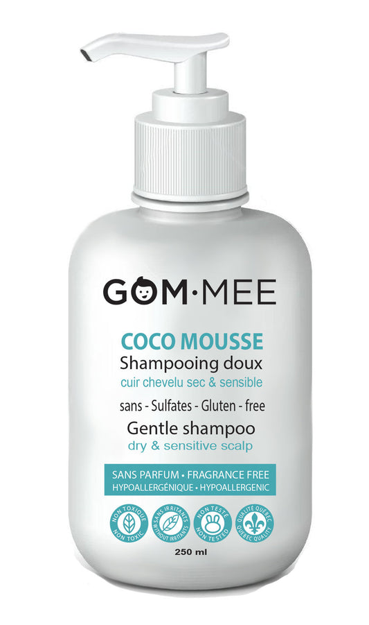 Shampoing Doux Hypoallergénique Cuir Chevelu Sensible Bébé | GOMMEE