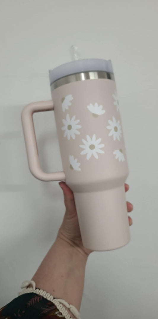 Gobelet isotherme 40oz - fleurs