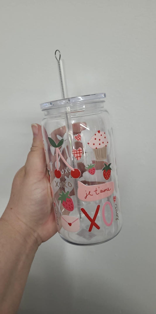 Verre en plastique 16oz - sucreries