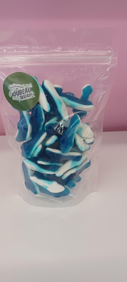 Bonbons Gummies Requins Bleus