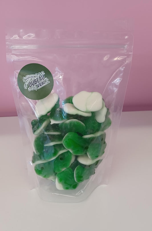 Bonbons Gummies Grenouilles Vertes