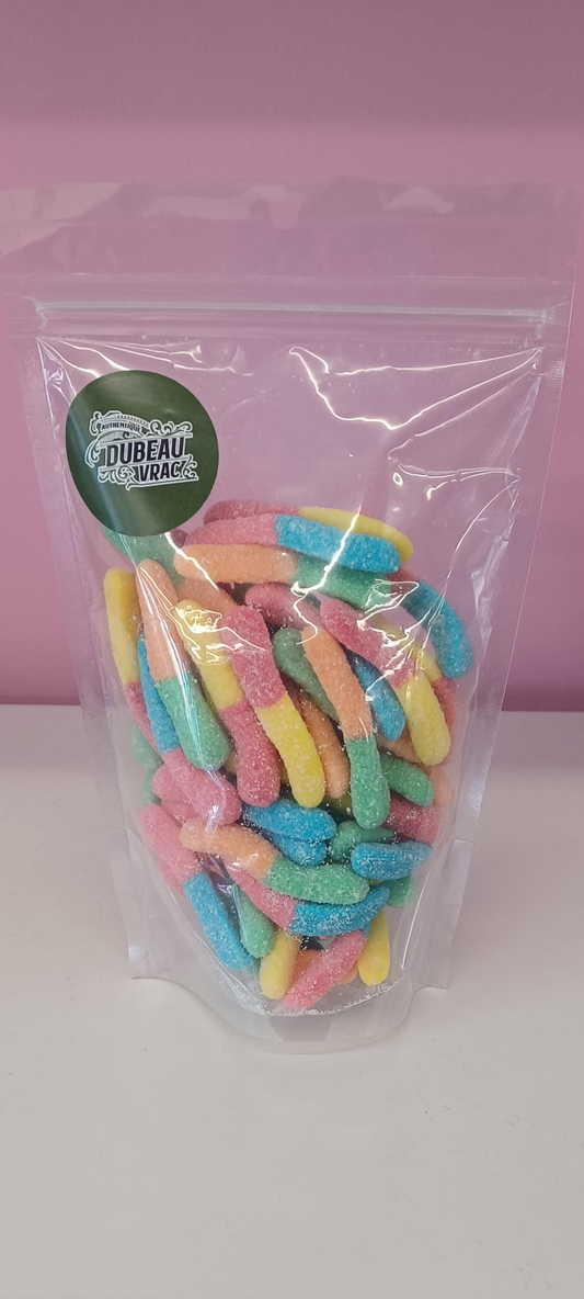 Bonbons Gummies Vers Néons